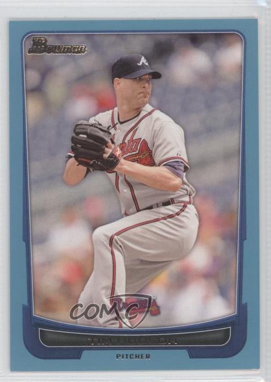 2012 Bowman Blue Border 85/500 Tim Hudson #72 0l2