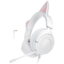 Razer Kraken Kitty V3 X White Edition Gaming Headset Cat Ears RZ04-05350300-R3M1