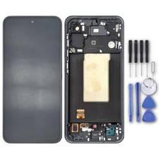 OEM Display LCD Screen Touch Digitizer Graphite Frame For Samsung Galaxy A56 5G