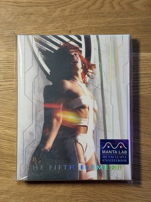 (Manta lab) The Fith Element 4k, Steelbook, SEALED, OOP FS + FOIL PET SLIP