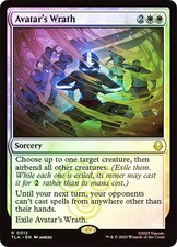 MTG FOIL Avatar's Wrath  - Avatar: The Last Airbender #012