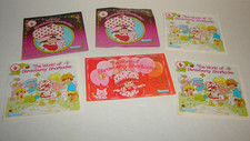 Lot of 6 Vintage Strawberry Shortcake Pamphlet Booklet Inserts Ephemera
