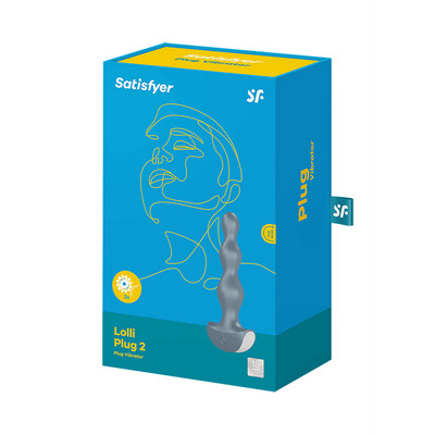 Satisfyer Lolli Plug 2 - Classic Ice Blue - Soft Silicone