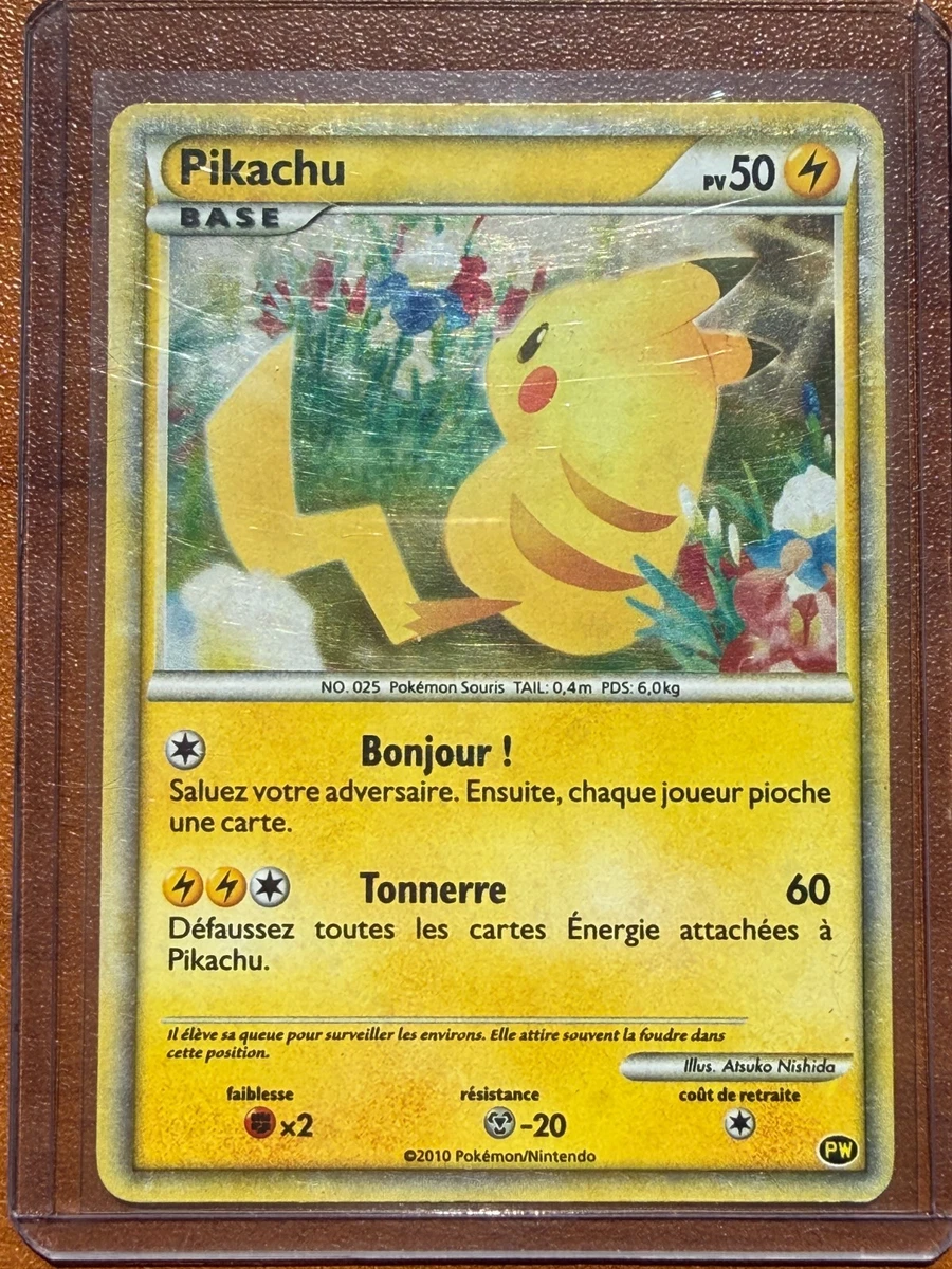Pikachu Pokémon TCG Individual Collectible Card Game Cards in