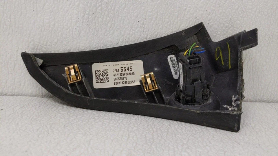 2015 GMC Yukon XL 1500 5.3L Ignition Switch Bezel 22885545 - Image 4 of 4