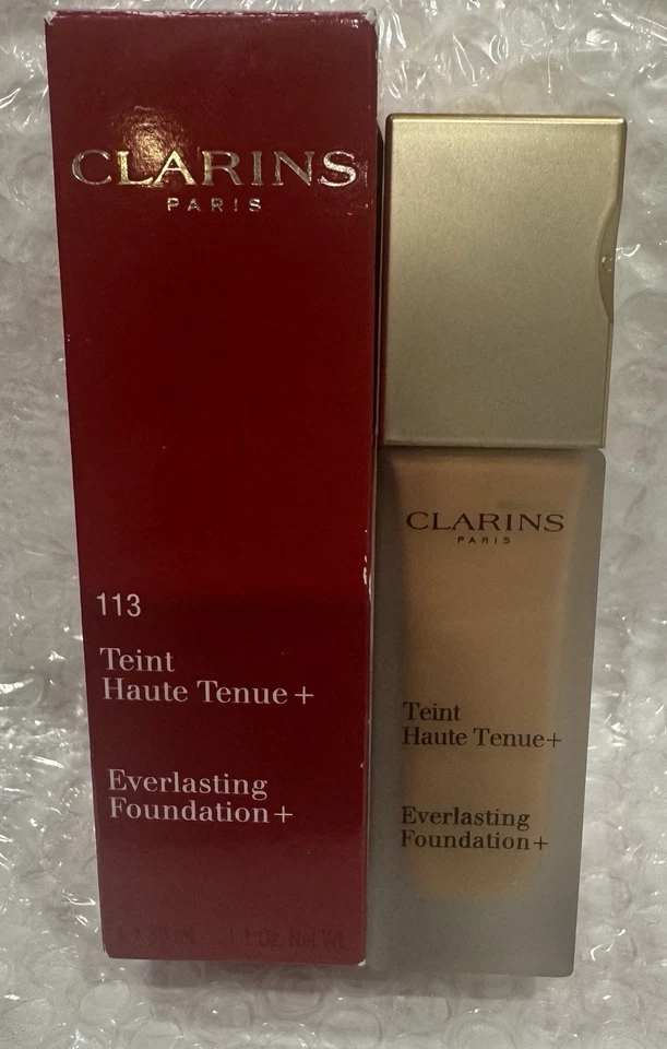 2 PACk CLARINS Everlasting Foundation+ SPF 15 CHESTNUT 113 - Image 3 of 4