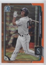 2015 Bowman Chrome Prospects Orange Wave Refractor Austin Cousino #BCP244 4o3