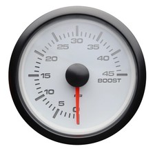 Mgs 52mm 2-116 Electrical Turbo Boost Gauge 0 45 Psi White Amber Led Mgs 52mm 2-116 Electrical Turbo Boost Gauge 0 45 Psi White Amber Led