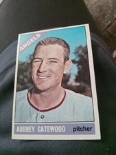 Aubrey Gatewood SP LA Angels 1966 Topps #42. EX See Scan!!!!!!
