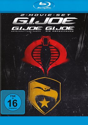 G.I. Joe 1+2 - Geheimauftrag Cobra & Die Abrechnung - 2-Filme # BLU-RAY-NEU