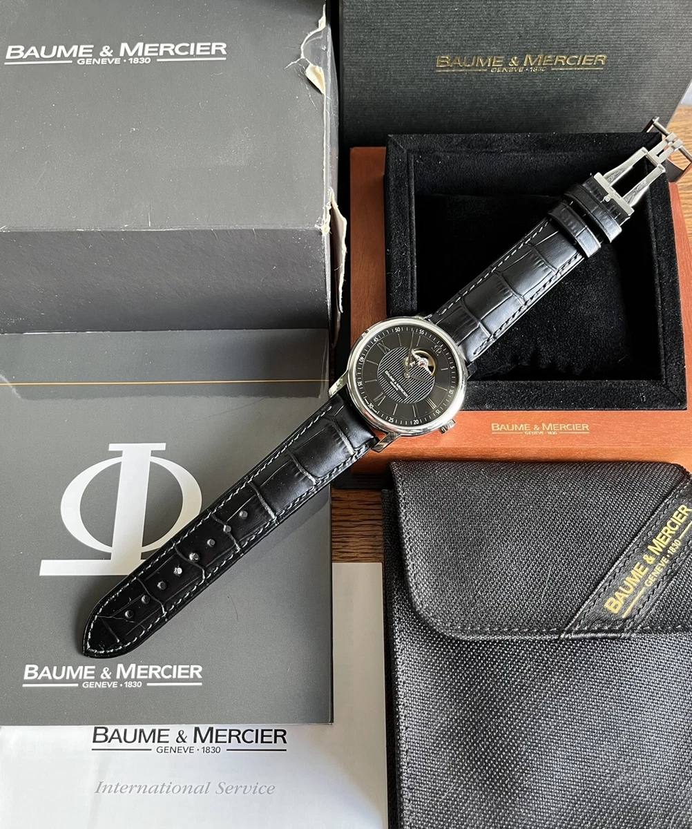 Baume & Mercier Classima Executive XL Open Heart Automatic Mens 
