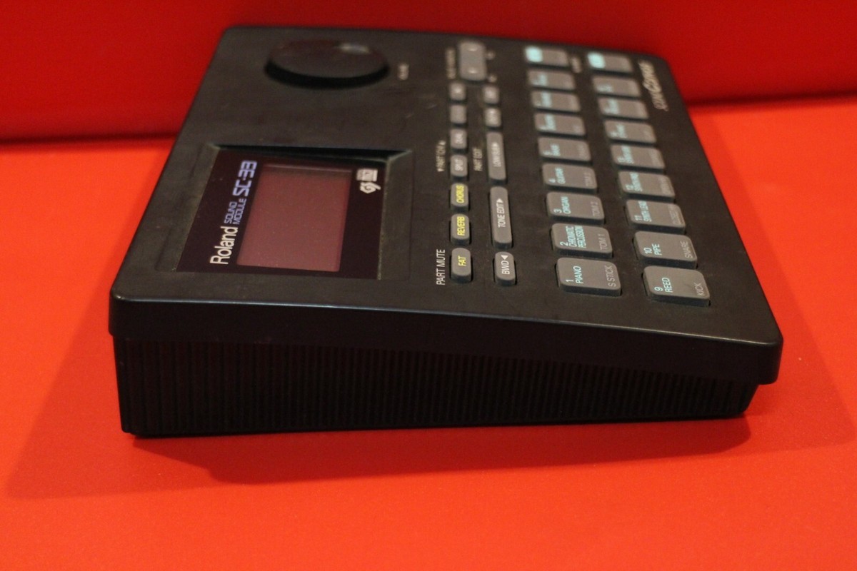 Roland SC-33 サウンドモジュール Sound Canvas USED Roland SC-33 sc33 Sound Canvas Module Synth MIDI