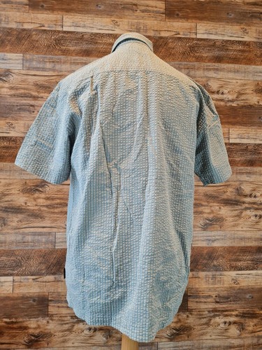 JCB Blue Check Short Sleeve Men's Shirt Size Large - Picture 5 of 11