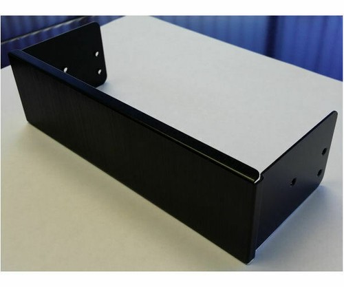 Silverstone 5.25inch Bay Aluminum Black Cover - Afbeelding 2 van 2