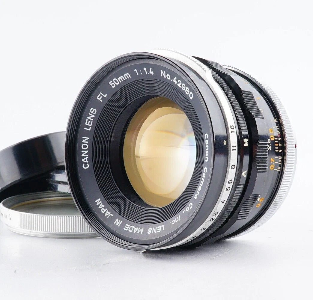 Canon FL f/1.4 Lenses 50mm Focal for sale | eBay