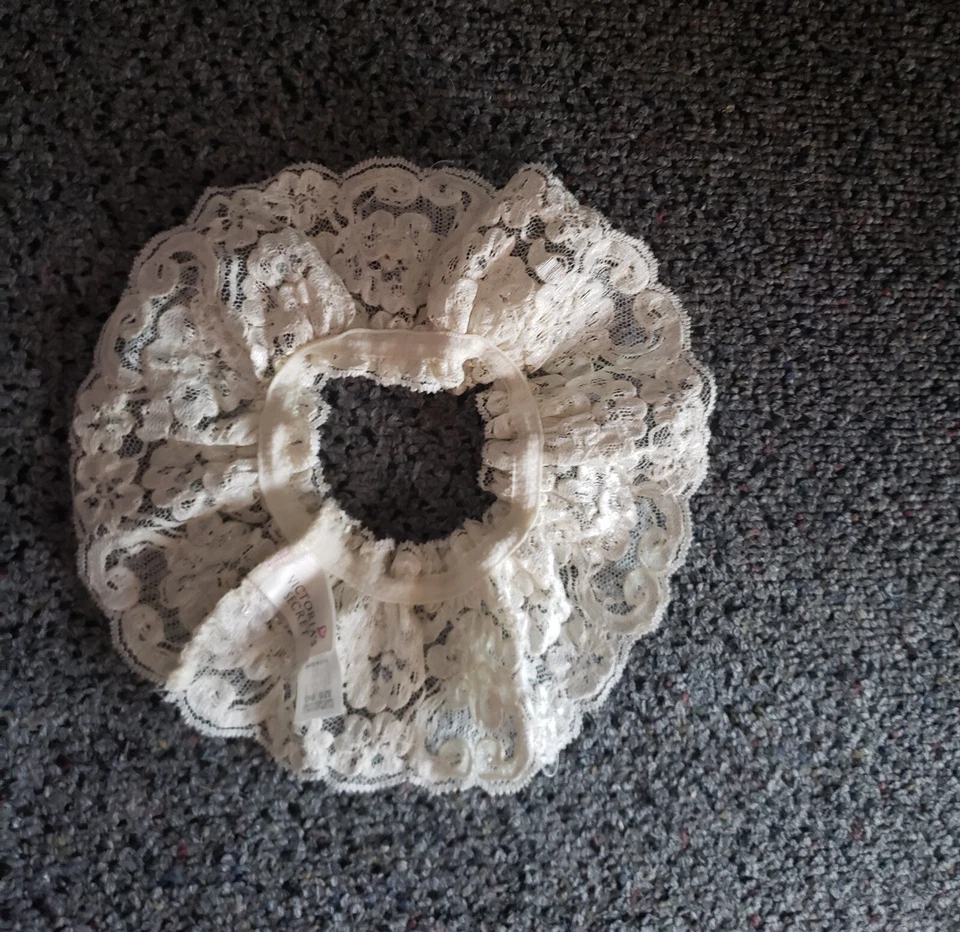 Vintage Victoria’s Secret Strumpfband Spitze & Perlen Bein Braut Hochzeit - Bild 2 von 3