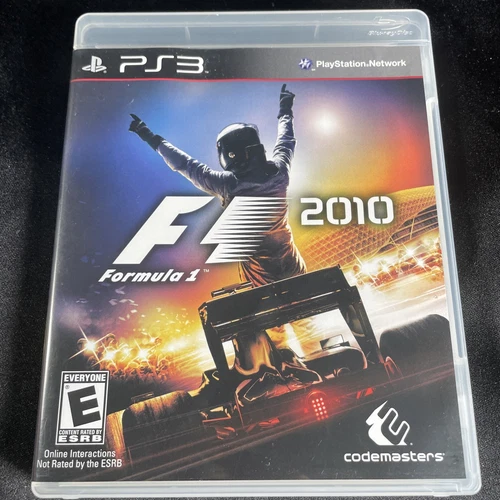 EUC F1 2010 (Sony PlayStation 3, 2010) Racing Game CIB With Manual