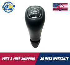 95-05 Mercedes W164 W202 W210 E320 Ml320 Ml430 W163 Leather Shift Knob Oem Black