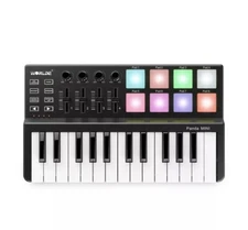 Worlde Panda Mini USB MIDI Keyboard Controller 25 Keys w/ Drum Pads IOB