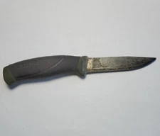 Vintage Morakni Hunting Knife 4" Blade Hide  And Drink Sheath