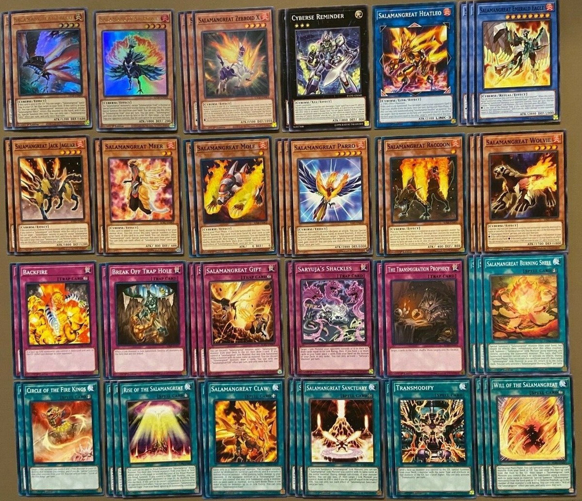 Yugioh: Salamangreat Deck 5 w/ Falco/ Fowl/ Zebroid X/ Burning Shell/ Sanctuary/ | eBay Yugioh: Salamangreat Deck 5 w/ Falco/ Fowl/ Zebroid X/ Burning Shell/ Sanctuary/ | eBay
