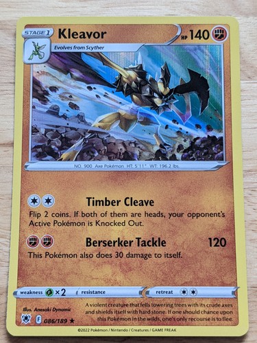 Gallade 062/189 Reverse Holo Rare SWSH10 Astral Radiance Pokémon TCG