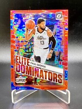 2020 Donruss Optic Paul George Elite Dominators Red Pulsar