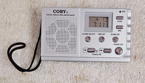 Coby Digital Display AM/FM Radio CX-53 Alarm Clock w/t User Manual - Picture 2 of 6