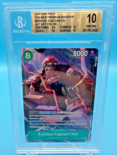 Eustass"Captain"Kid (Alternate Art) graded BGS 10 for sale on eBay