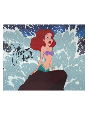 10x8'' The Little Mermaid Print Signed by Jodi Benson With Monopoly Events COA