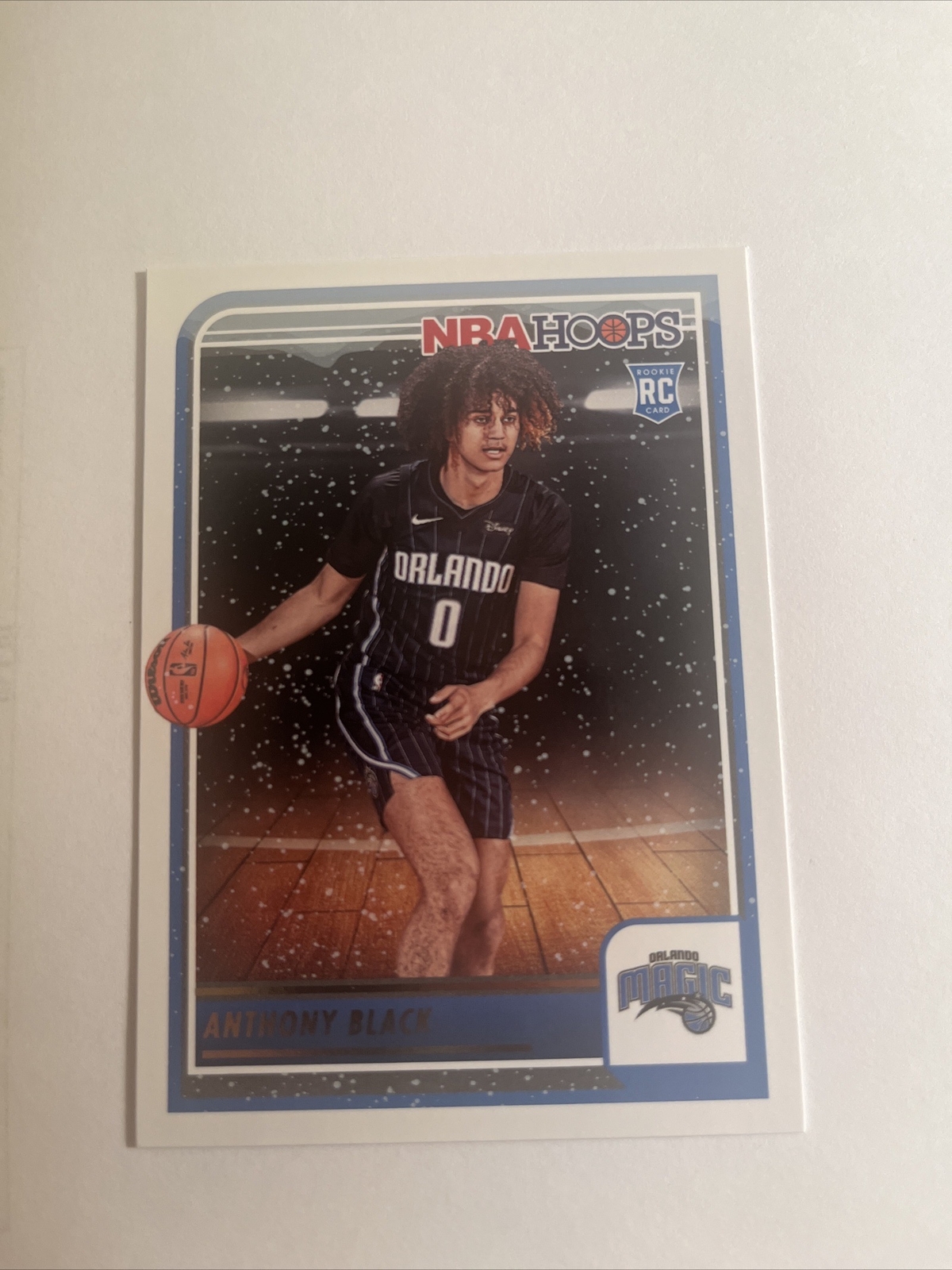 2023-24 NBA Hoops Winter Anthony Black RC Orlando Magic #257 Arkansas Razorbacks