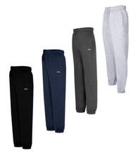 Mens Slazenger Cuffed Jersey Jogging Tracksuit Bottoms Joggers Track Pants