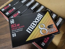 Lot of 9 Maxell 8mm HGX-MP 60 High Grade Metal Particle Videotape Made in Japan