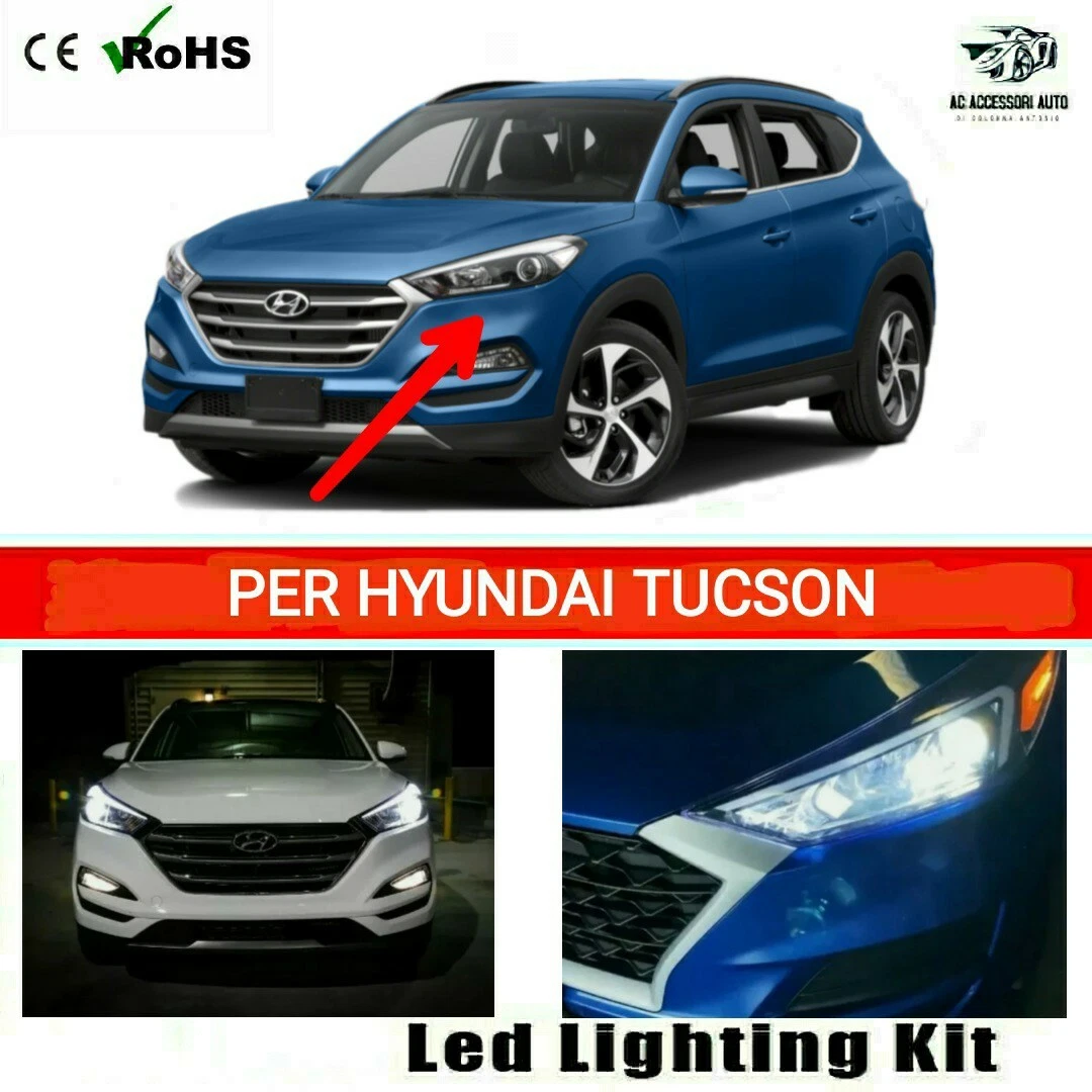 MaXtron Set Luci Abitacolo Per Hyundai I30 – 6000K Bianco Freddo, Plug & Play, Kit Completo