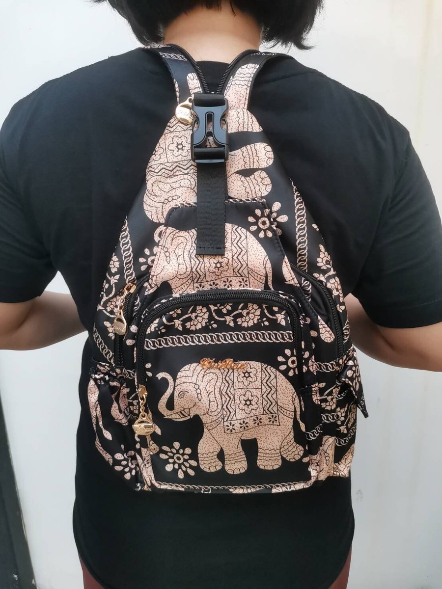 Elephant bag Thailand 2 in 1 Backpack and Chest bag | eBay display picture 1