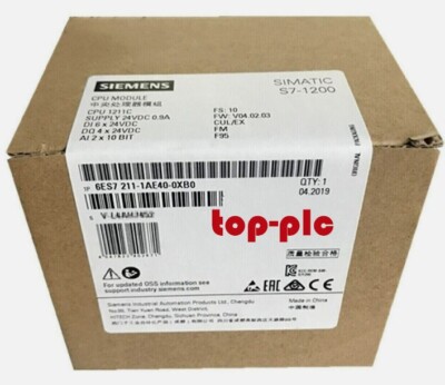 Genuine Siemens 6ES7211-1AE40-0XB0 /6ES7 211-1AE40-0XB0 CPU Module