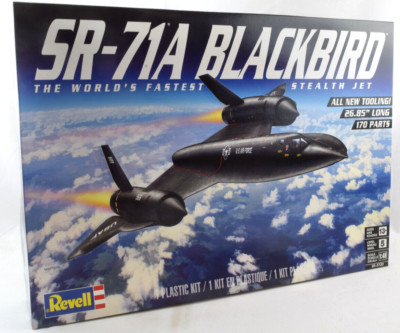 Revell SR-71A Blackbird 1/48 Scale Plastic Model Airplane Kit 85-5720