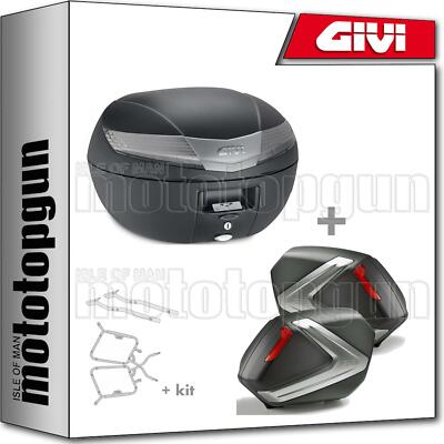 GIVI CASE V40NT + HOLDER + SIDE-CASES V37N + SIDE-CASE HOLDER YAMAHA FZ6 2005 05