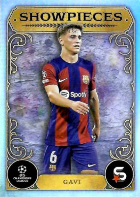 TCS 2023 Topps Super Stars 2023/24 Gavi Showpieces FC Barcelona SP-09
