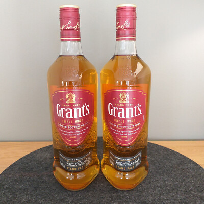 Grant's Triple Wood Blended Scotch Whisky 40% Alkohol Scotland 2x0,7 Liter SET