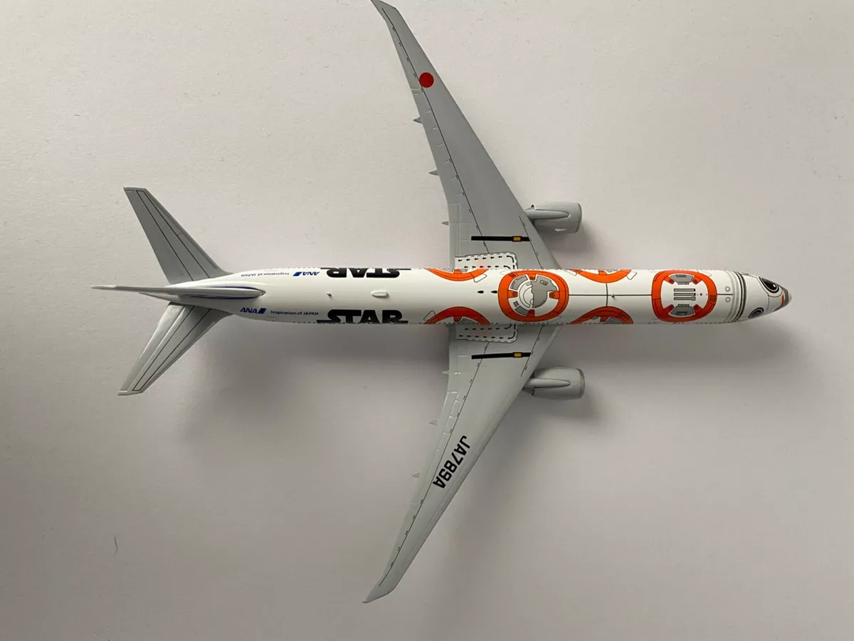 ANA All Nippon Airways B777-300ER Star Wars BB-8 JA789A Diecast 1/400 Jet  Model