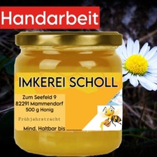 Honig  500g aus eigener Imkerei Handarbeit Spitzen Qualit&auml;t Edelstahl Lagerung