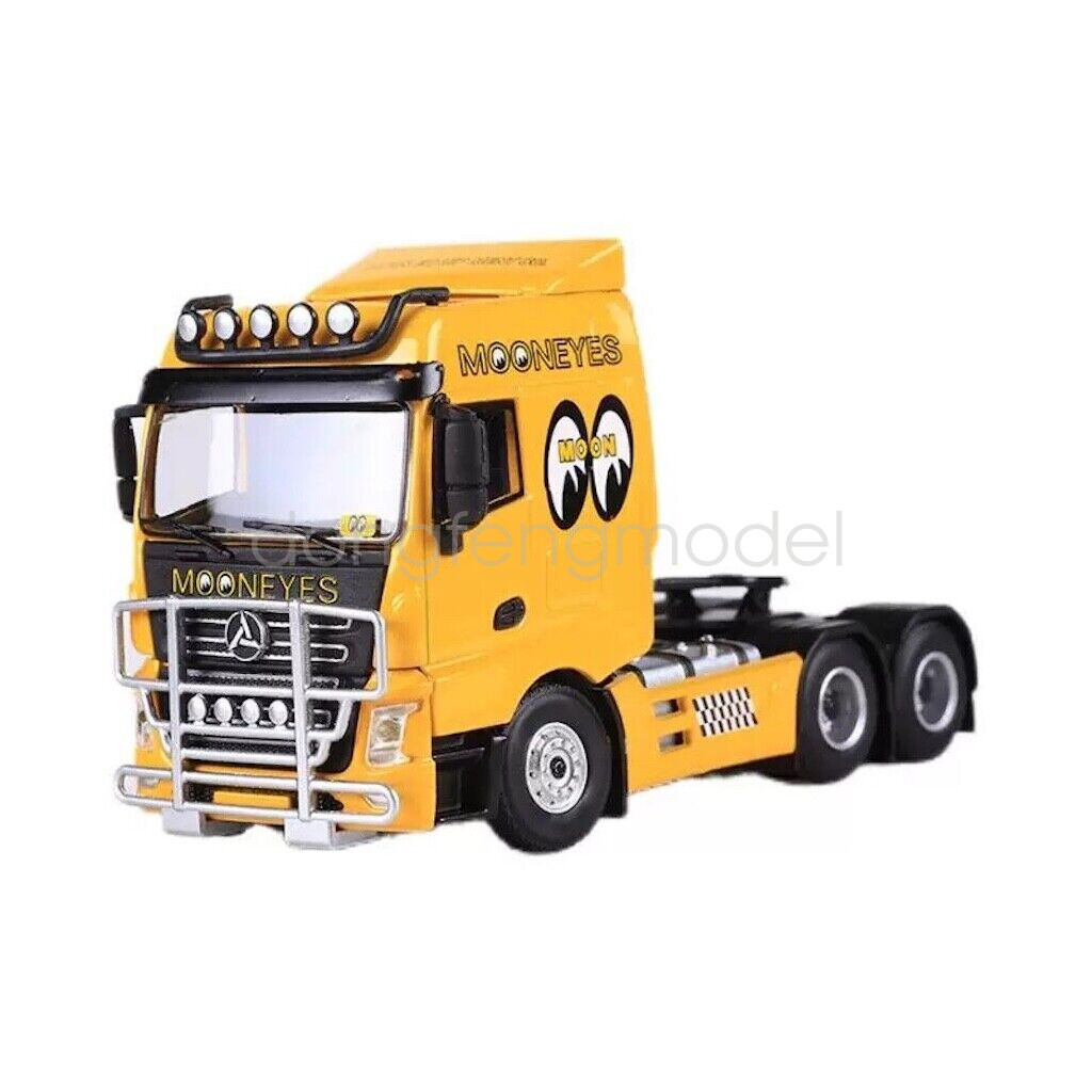 MJ 1:64 Mooneyes SANY Trailer Container Truck Diecast Metal Car