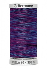 Gutermann No 30 Sulky Cotton Embroidery Thread 4111 - 300 Metres - each