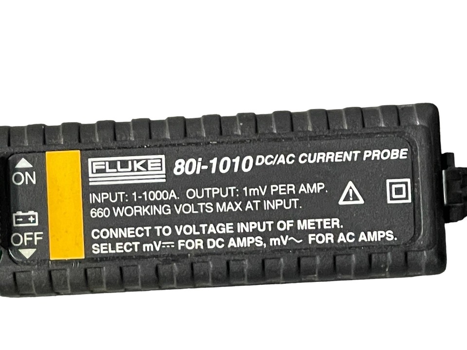 Fluke 80i110s AC/DC Clamp On Current Probe 6334360 eBay