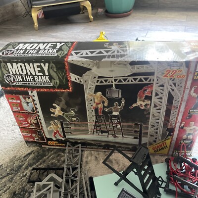 WWE Money In The Bank 2007 Wrestling Ring Play Set | eBay