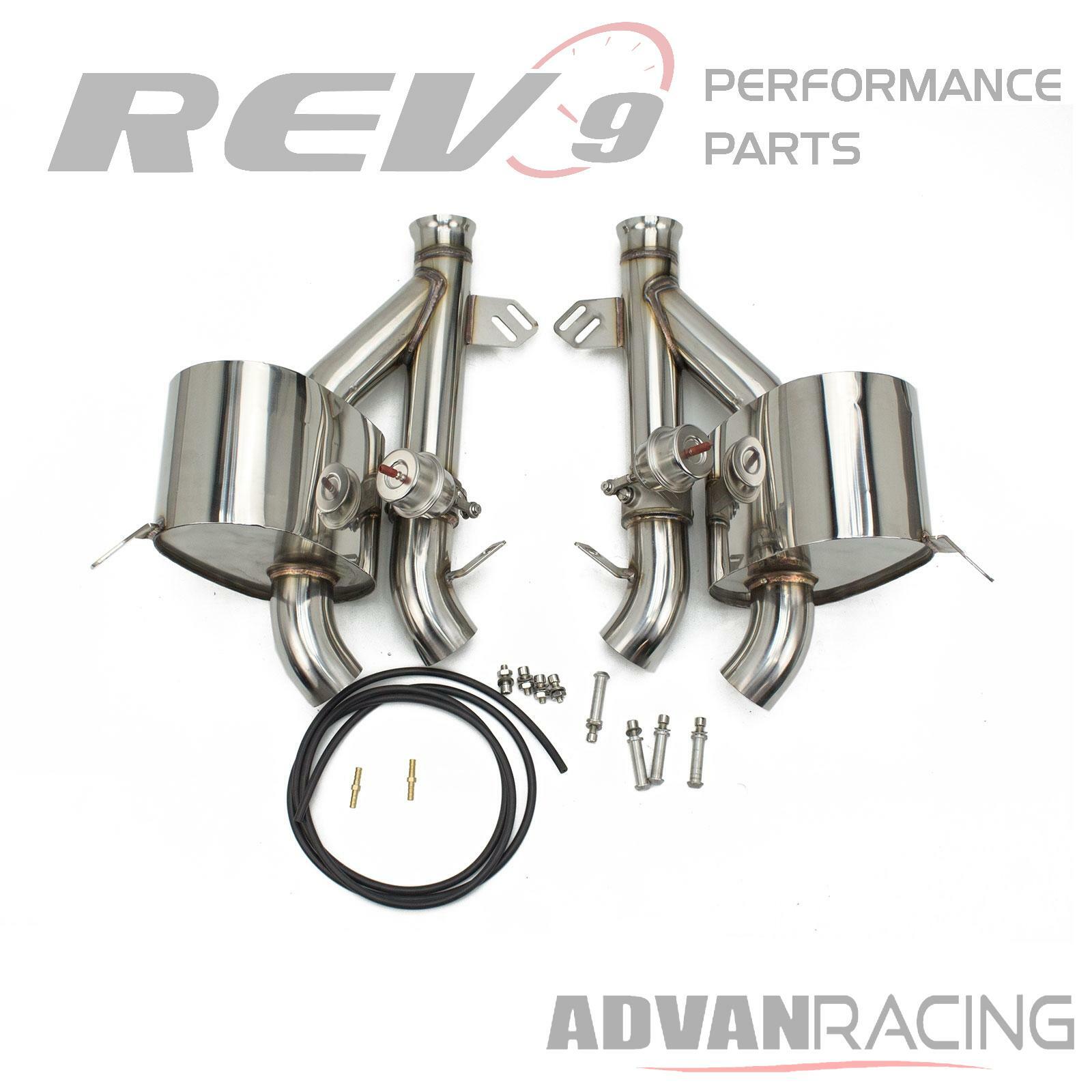 fits 11-16 Ferrari FF V12 Stainless Steel Axle Back Exhaust Kit Pressurized C...