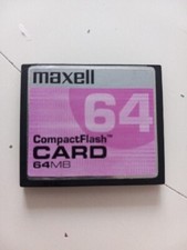 Maxell Compact Flash Card 64MB