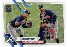 2021 TOPPS SERIES 2 (#372) - PICTURE TIME - ATLANTA BRAVES