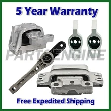 Motor & Transmission Mount Kit 5x For 2006-2010 Volkswagen Passat 2.0L -K3295